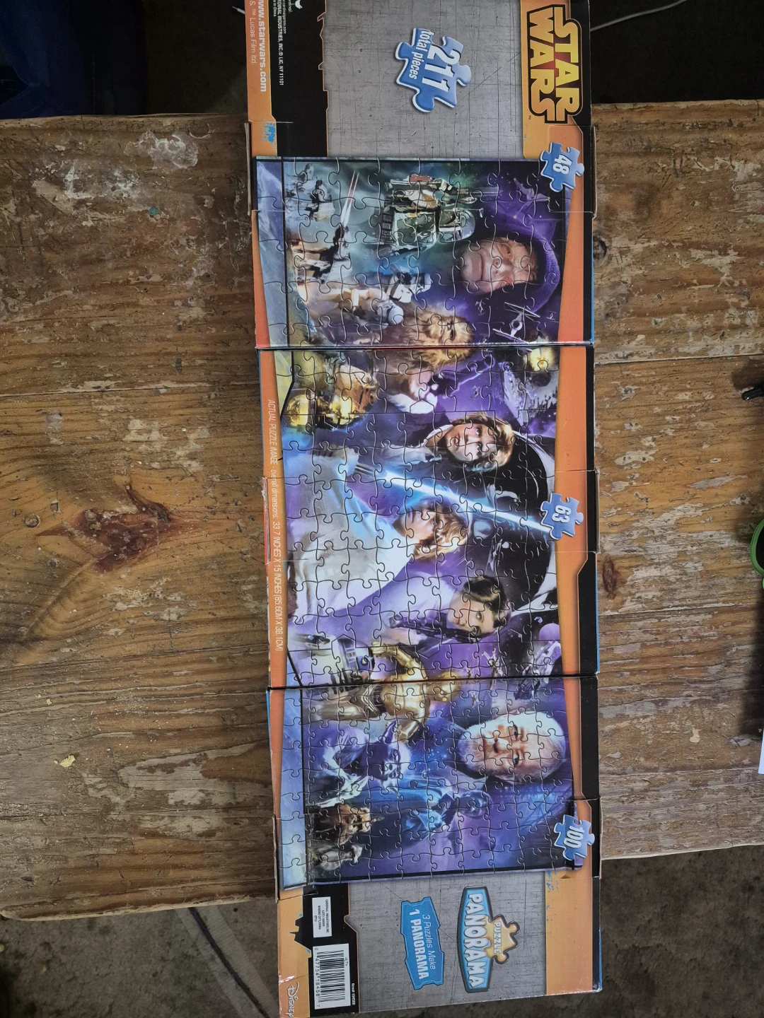 Star Wars Puzzle Panorama 211 pieces - photo 2