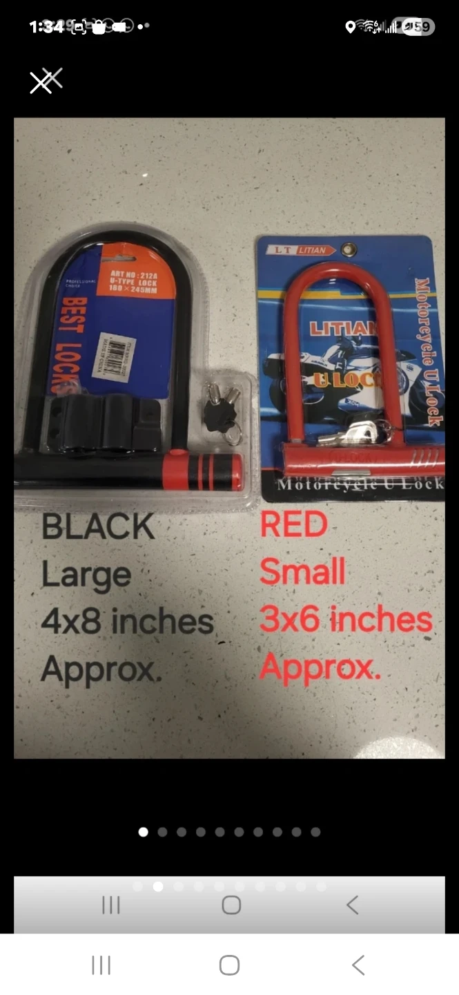 Bike Helmet,Bell,LED Light,Steel ULock,Cable Lock+Bike parts - photo 2