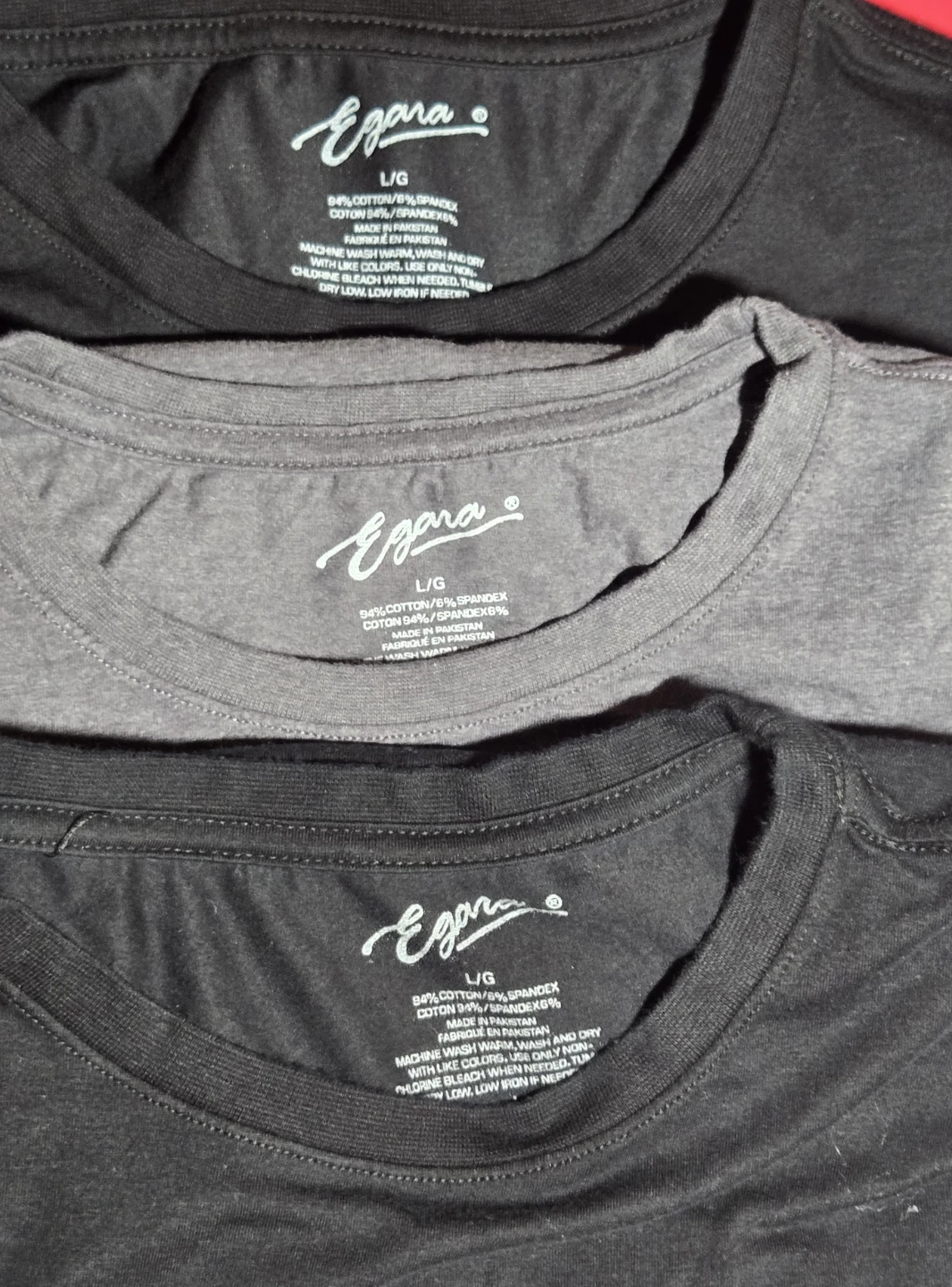 LARGE Men's Henley, Sweat & 3 TEES.Quicksilver, Cowbell & Egara. - photo 5