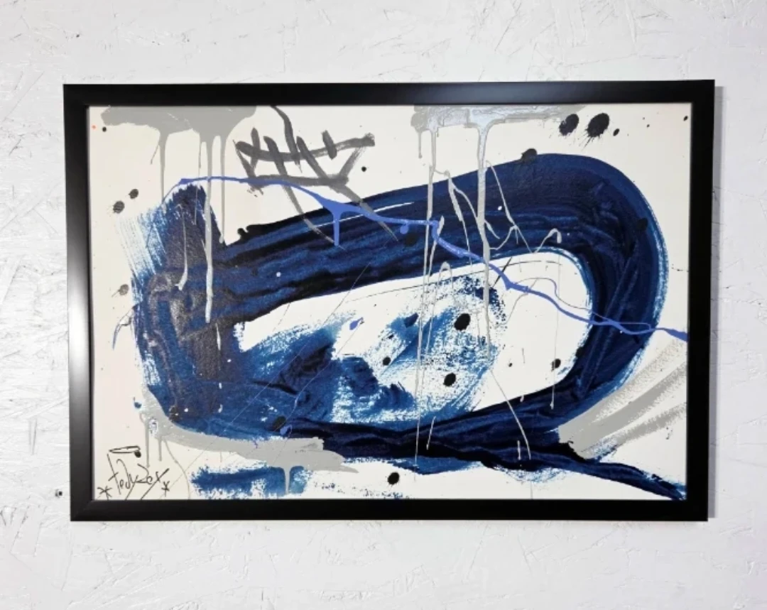 Tadas Zaicikas (TedyZet) Original Painting Wave #5