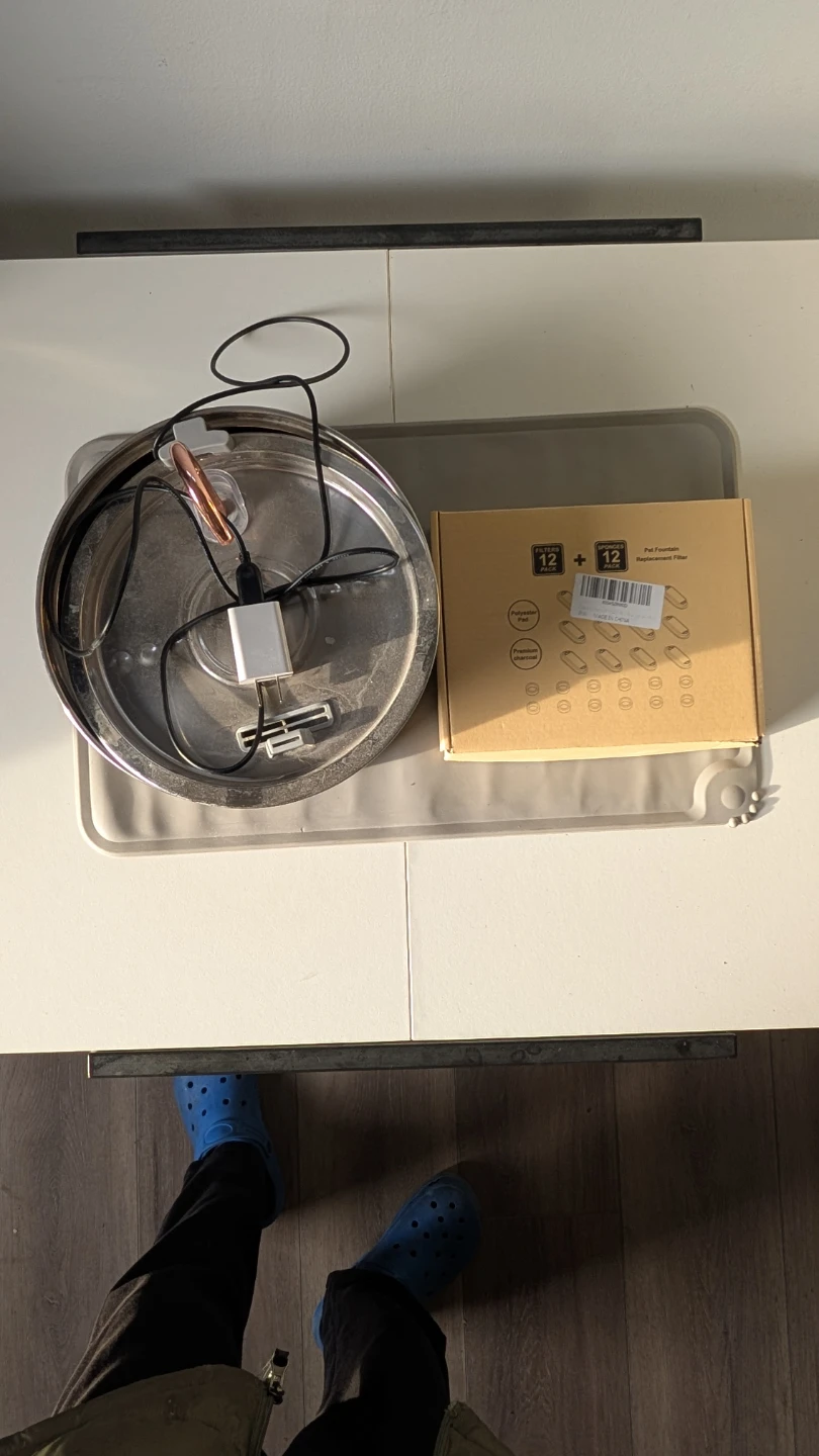 Stainless Steel Pet Water Fountain - photo 4