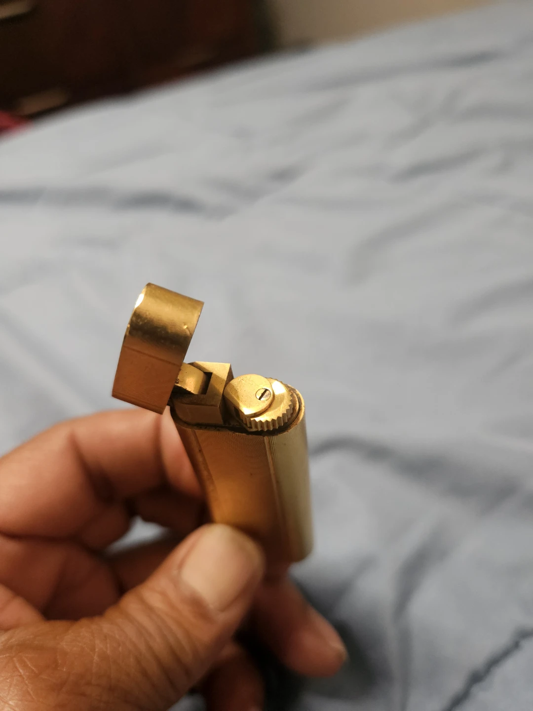 Cartier gold plated lighter