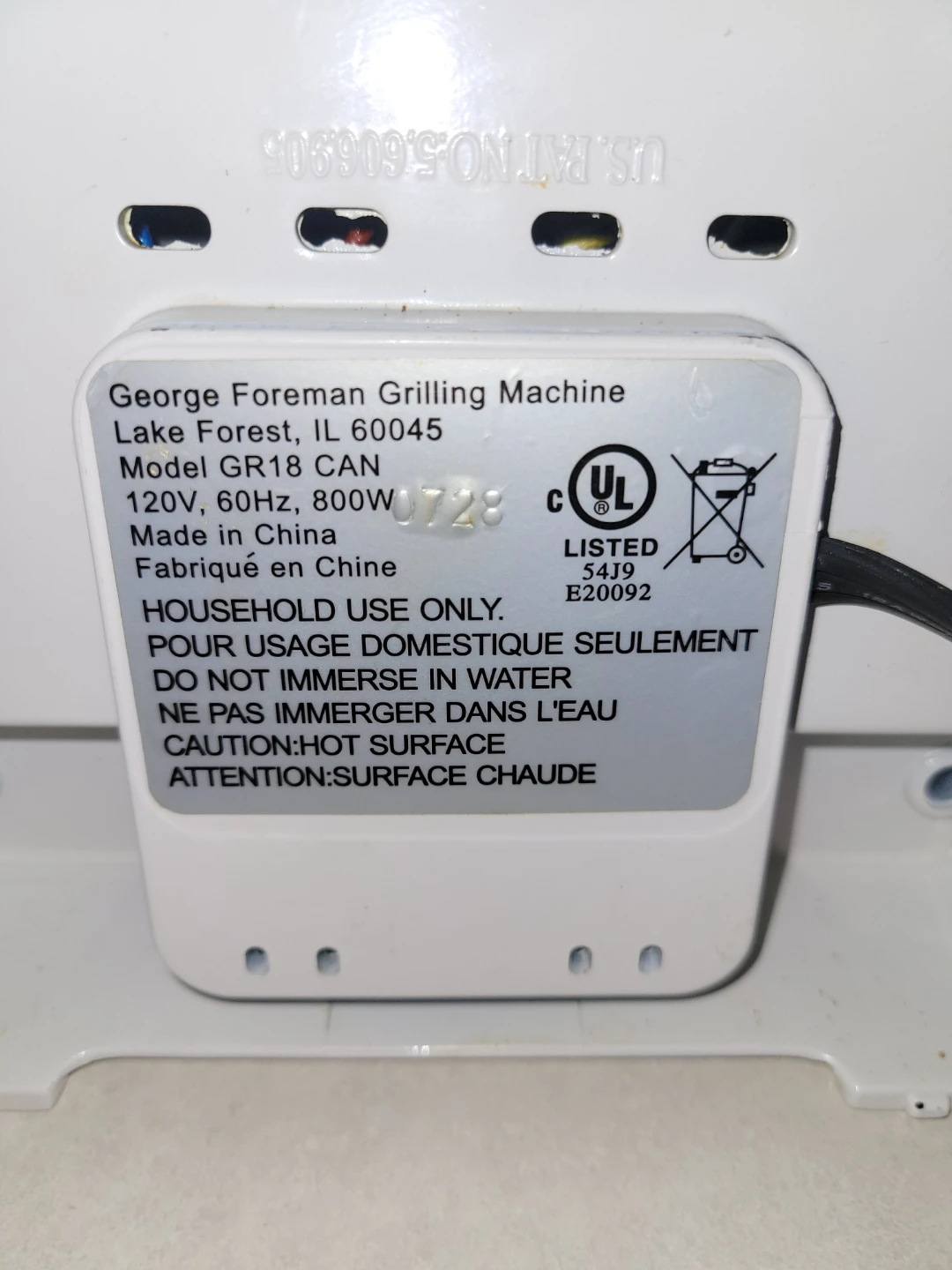 George Foreman Lean Mean Fat Reducing Grilling Machine - photo 5