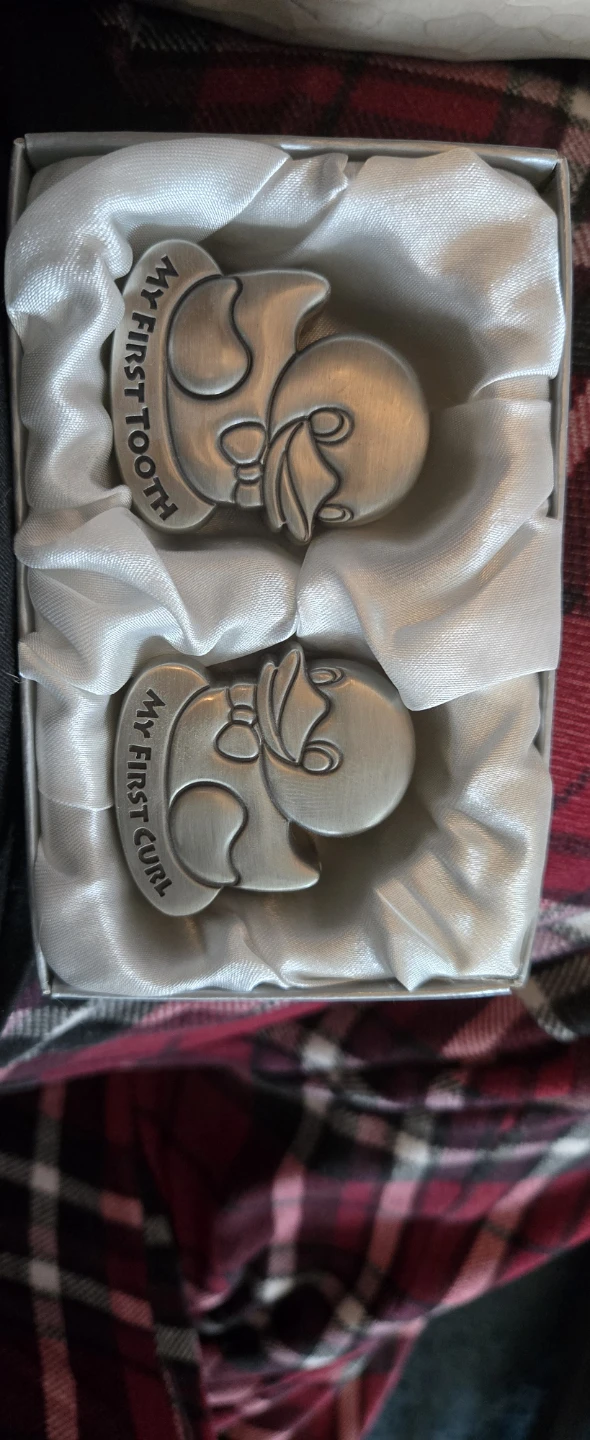 Baby Tooth and Curl Keepsake Set