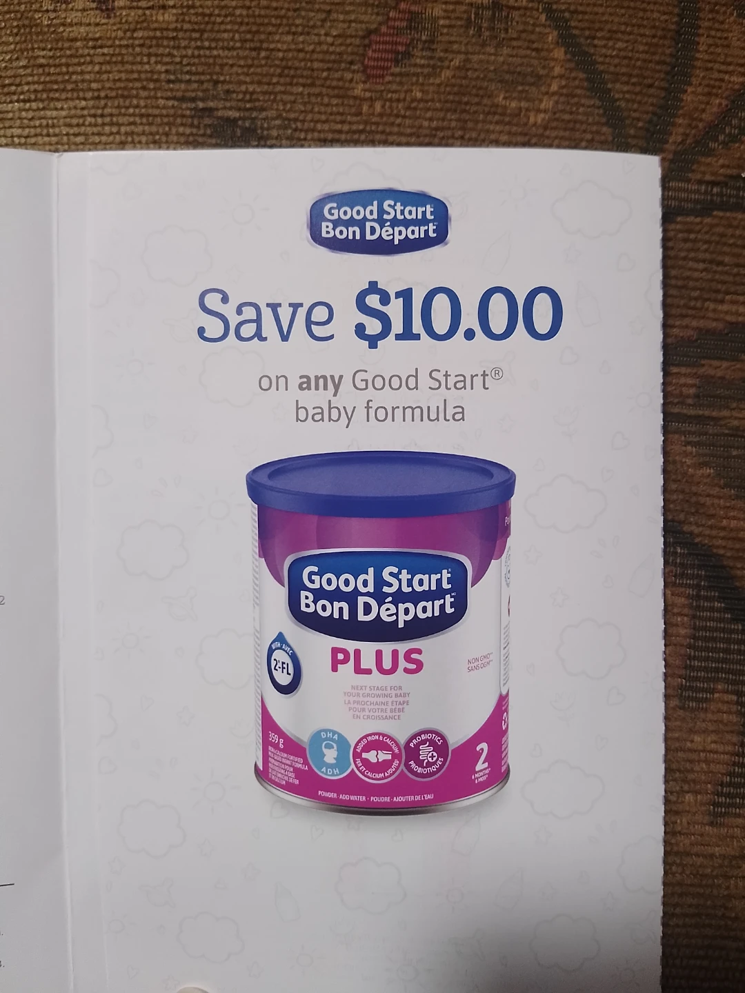 Unused Good Start Baby Formula $10 Coupon