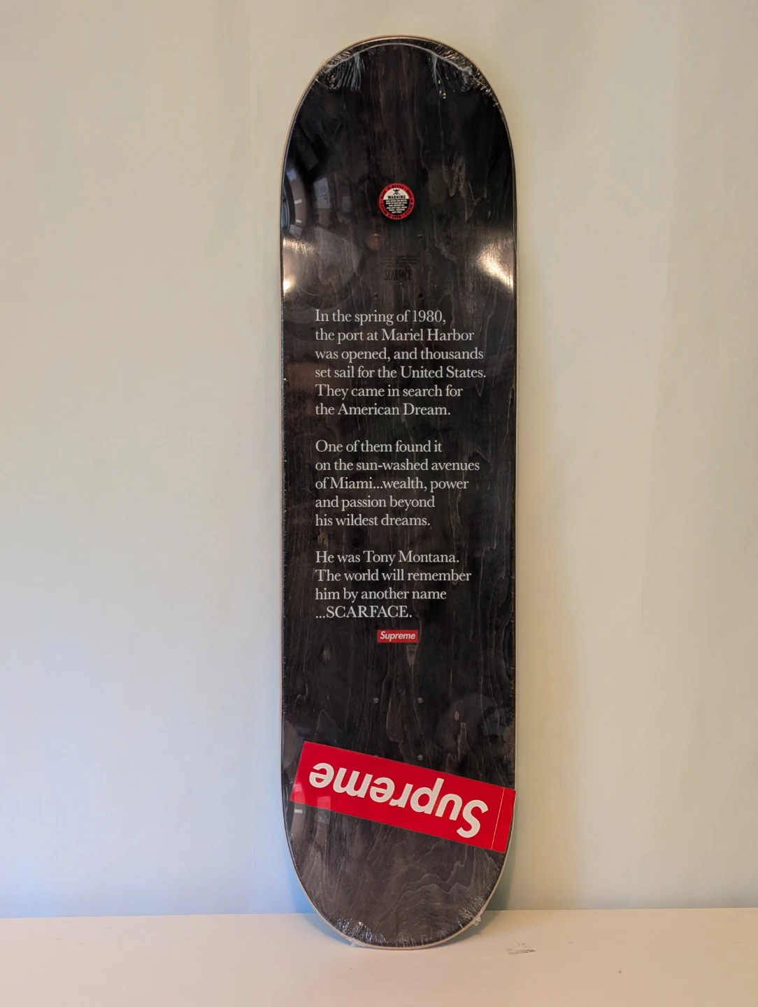 Supreme Scarface Skateboard Deck - photo 2
