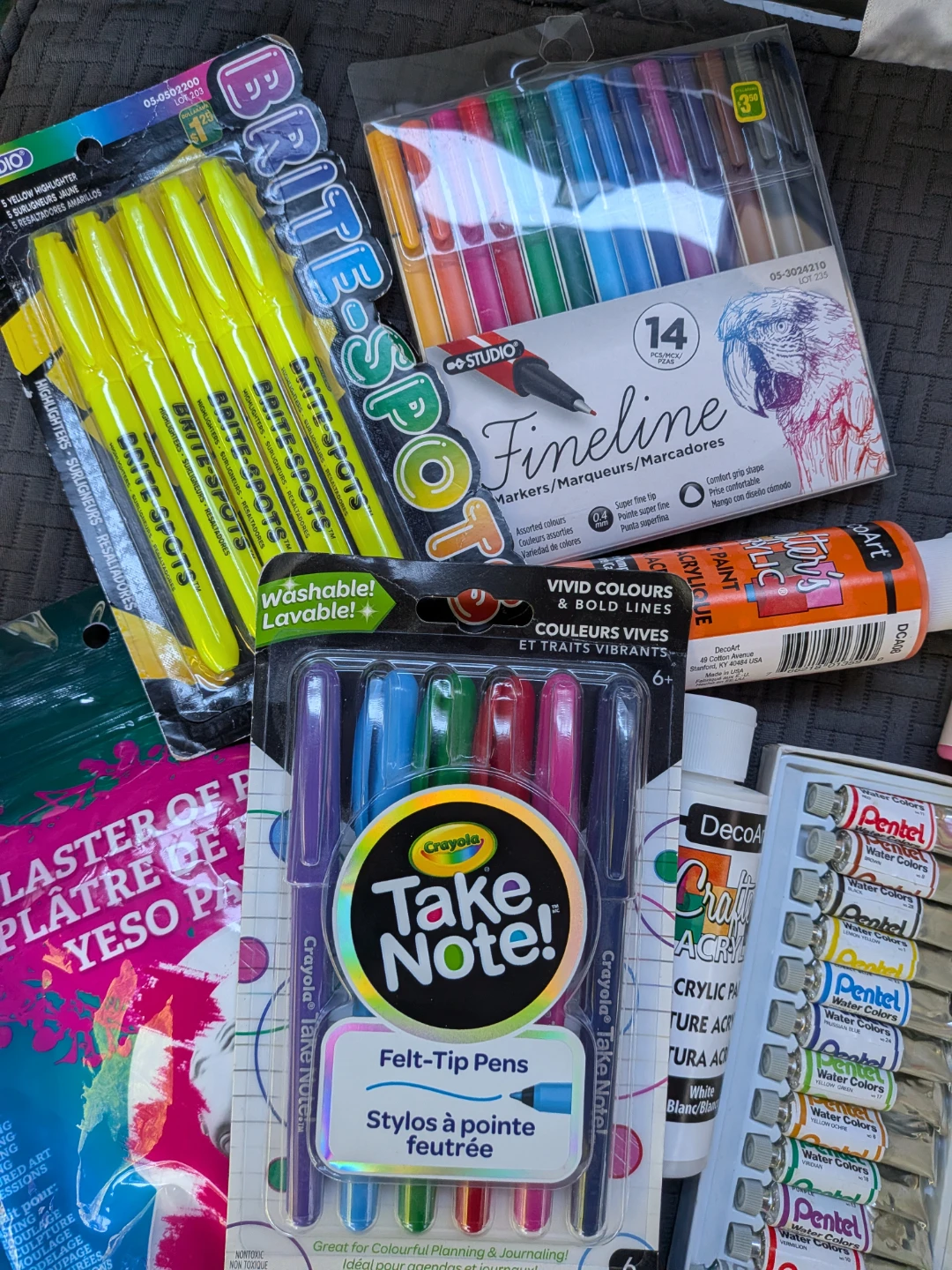Assorted Craft and Art Supply Bundle