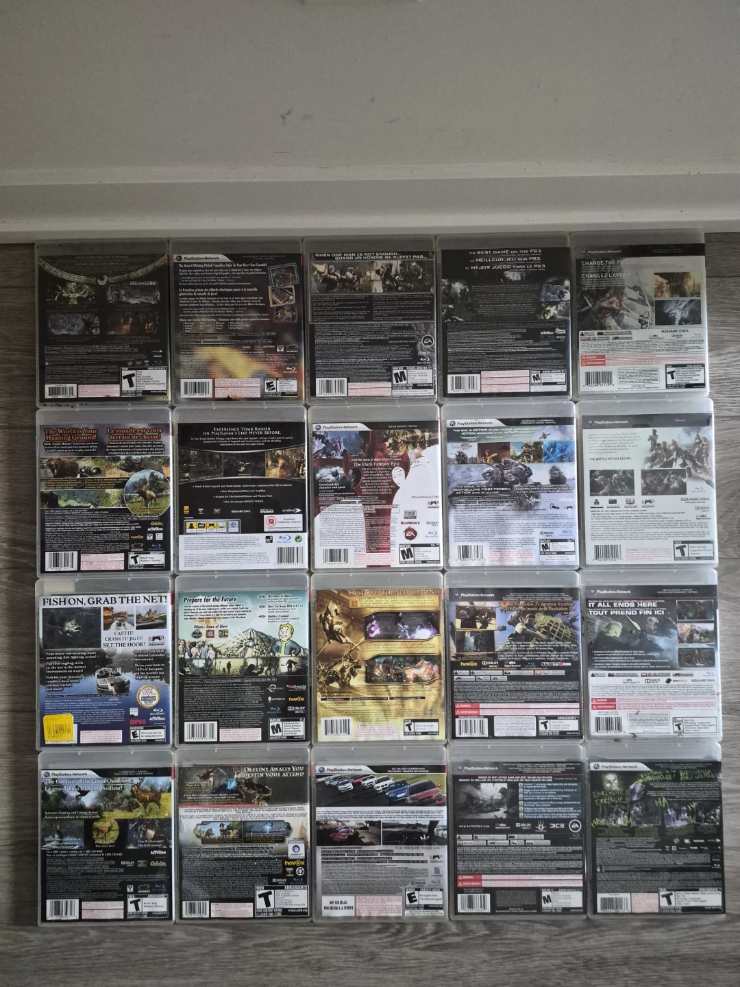 20 PS3 Games - CIB (Tomb Raider Trilogy, Final Fantasy, COD) - photo 2