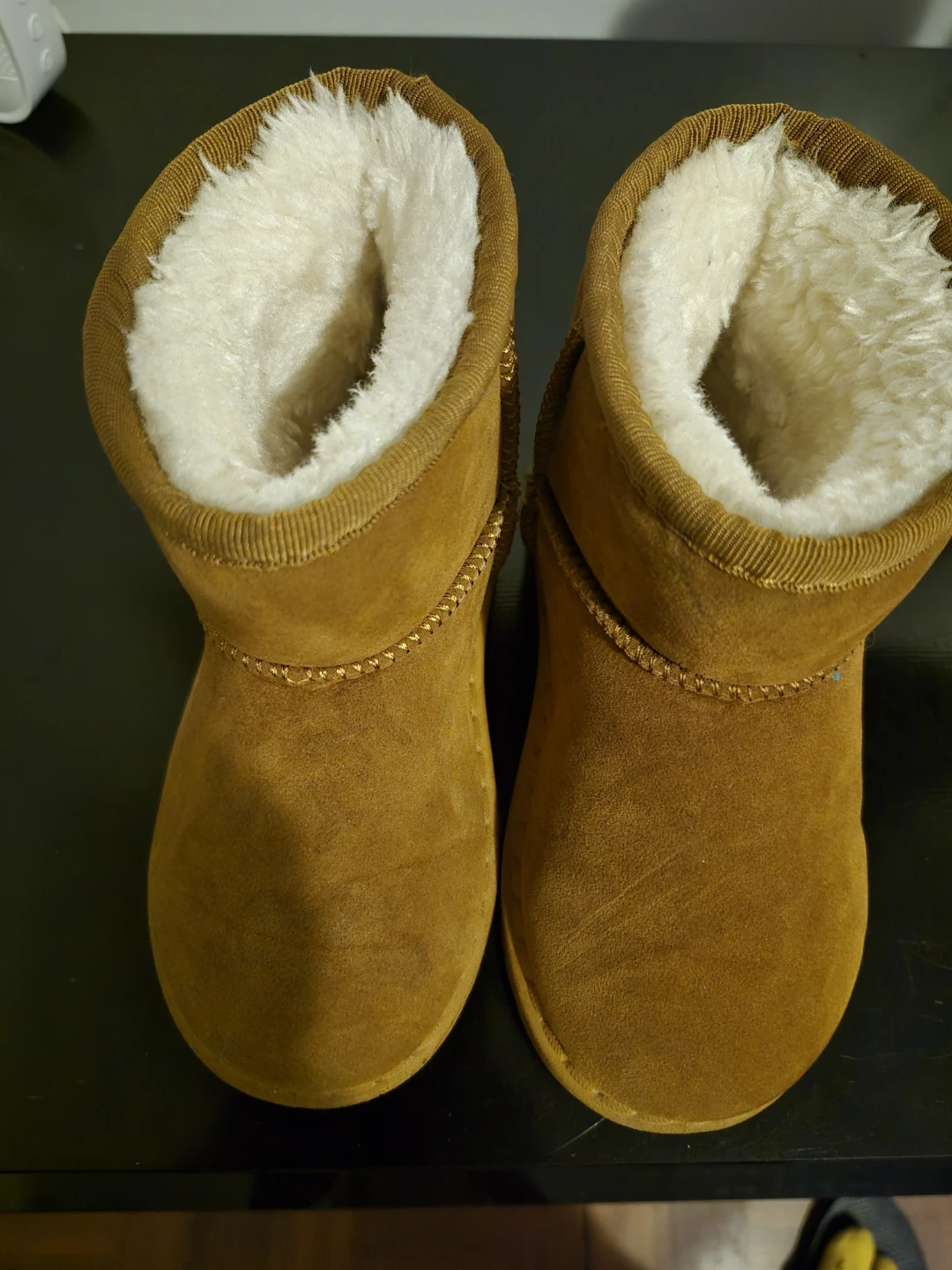 Tan Faux Fur Lined Boots