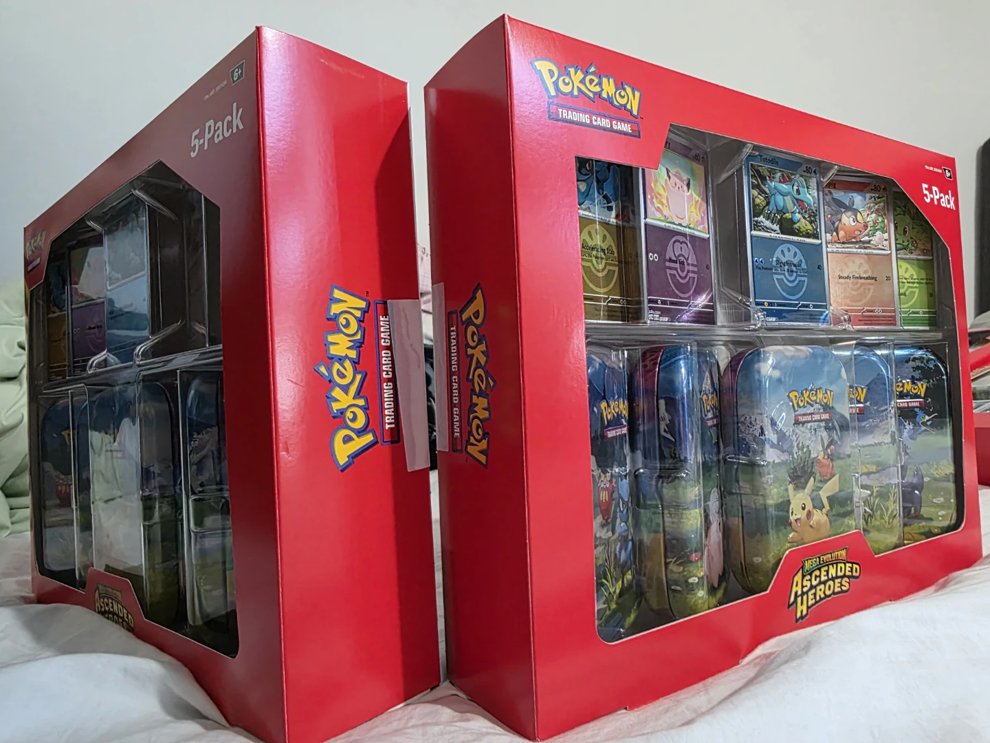 Pokémon TCG Mega Evolution Ascended Heroes 5-Pack Mini Tins - photo 3