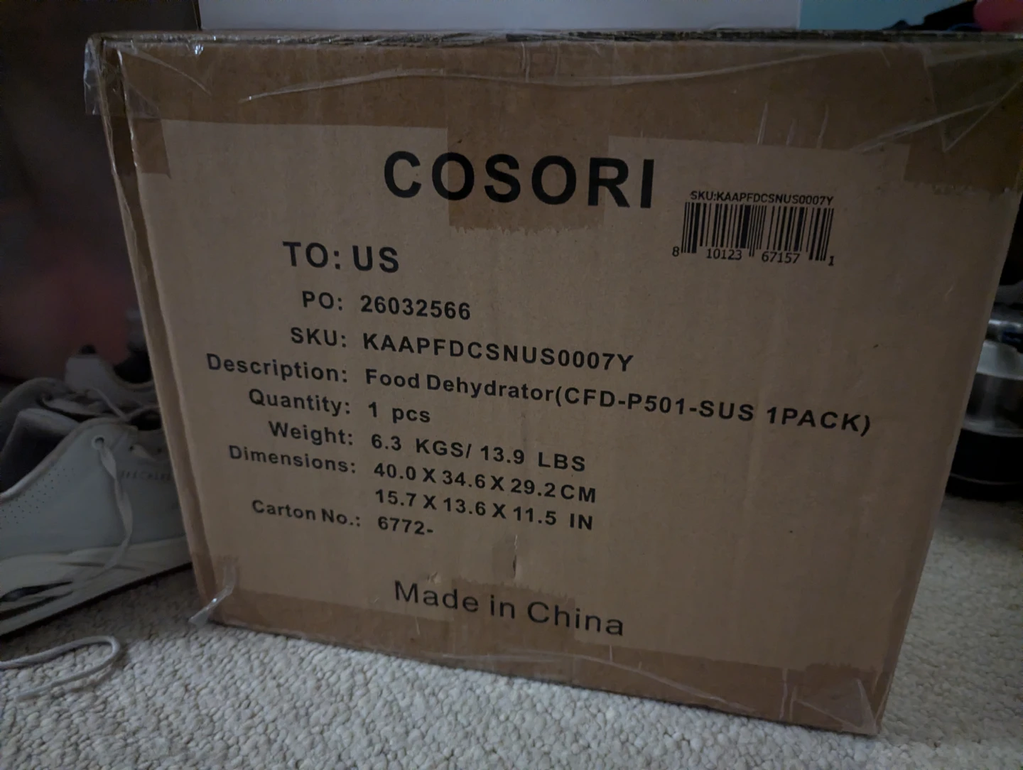 COSORI Food Dehydrator CFD-P501-SUS - photo 2
