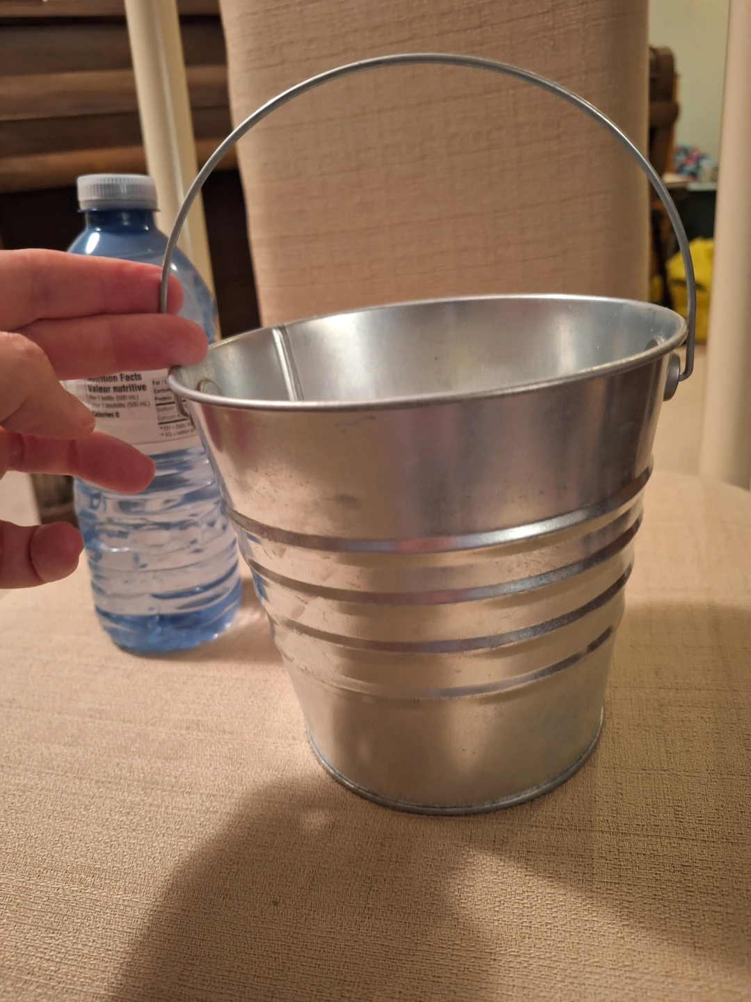 Home Deco Galvanized Metal Bucket