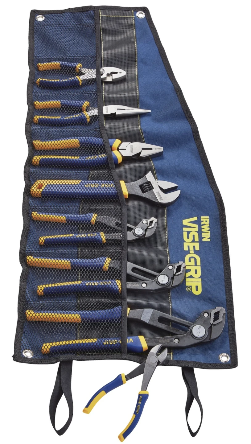Irwin Vise-Grip 8-Piece Pliers and Wrench Set