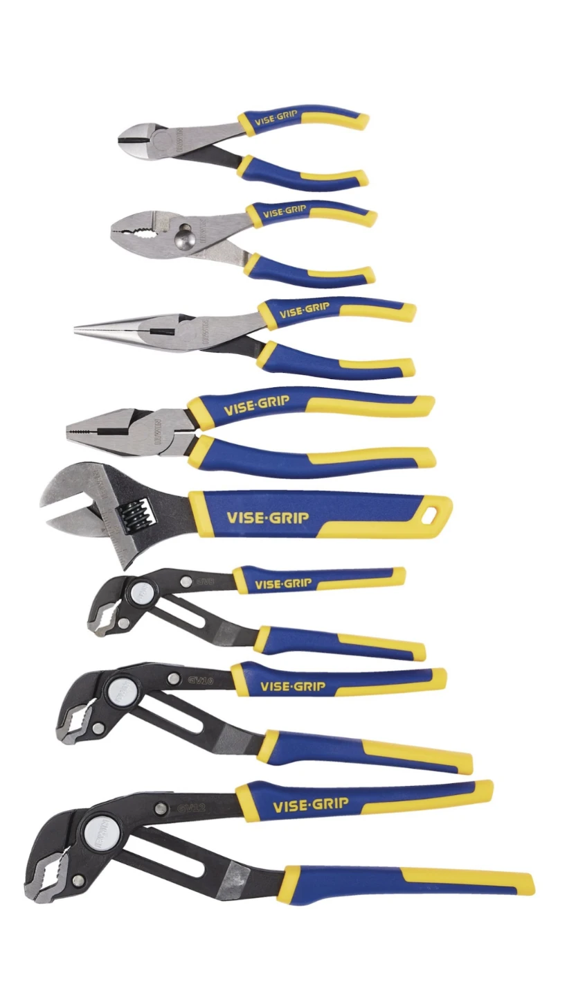 Irwin Vise-Grip 8-Piece Pliers and Wrench Set - photo 2