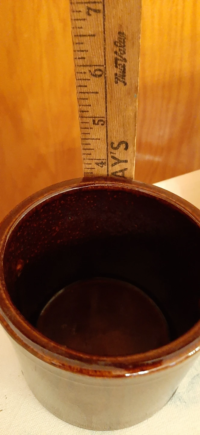 Vintage Brown  Crock pot. - photo 5