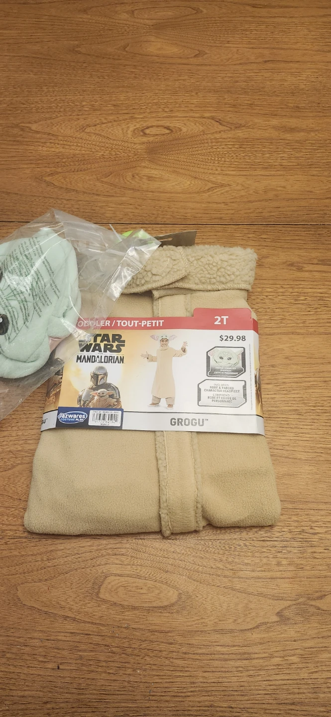 Star Wars The Mandalorian Grogu Toddler Costume 2T