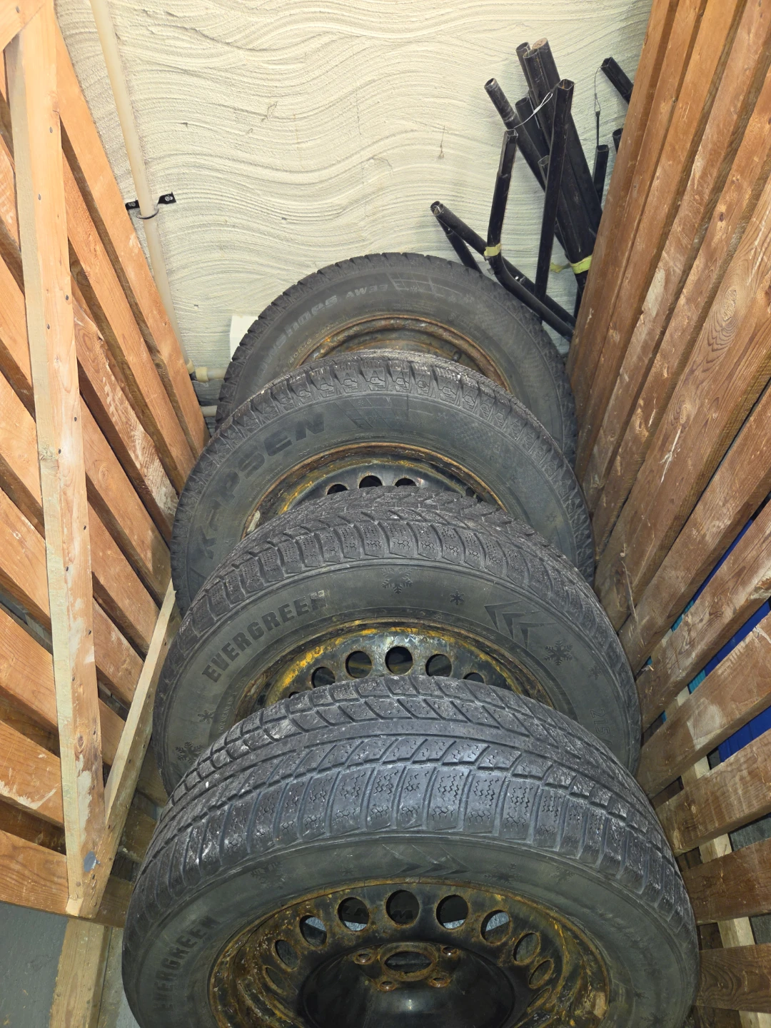 Winter tires and rims