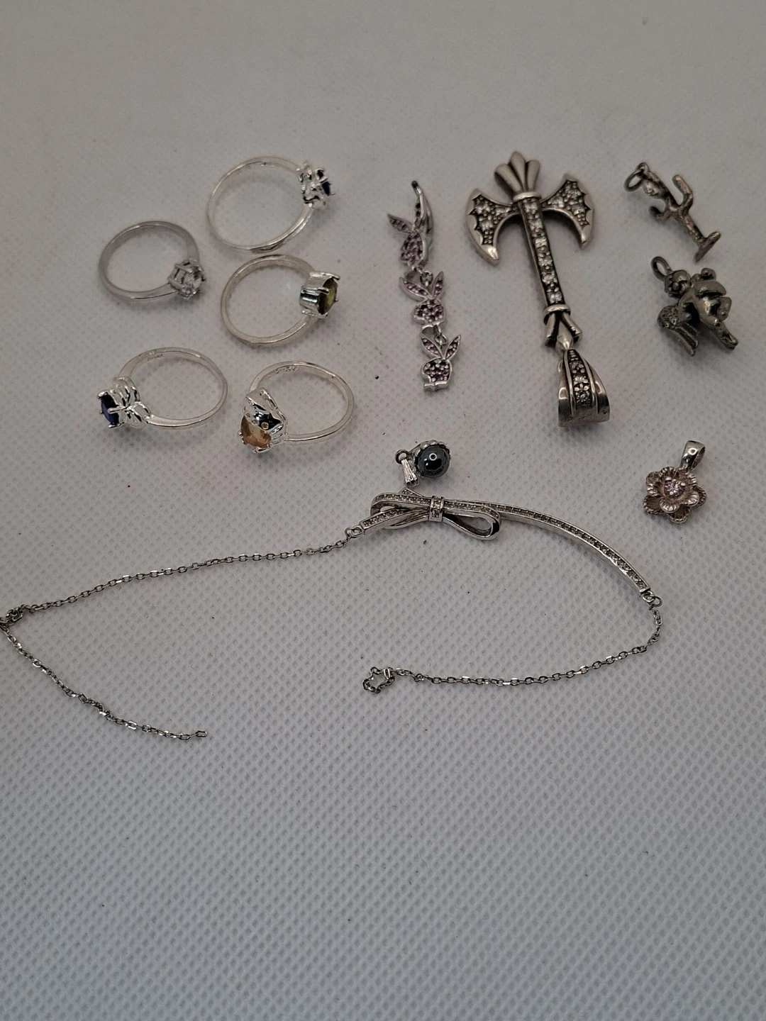 Assorted 925 Sterling Silver Jewellery Collection