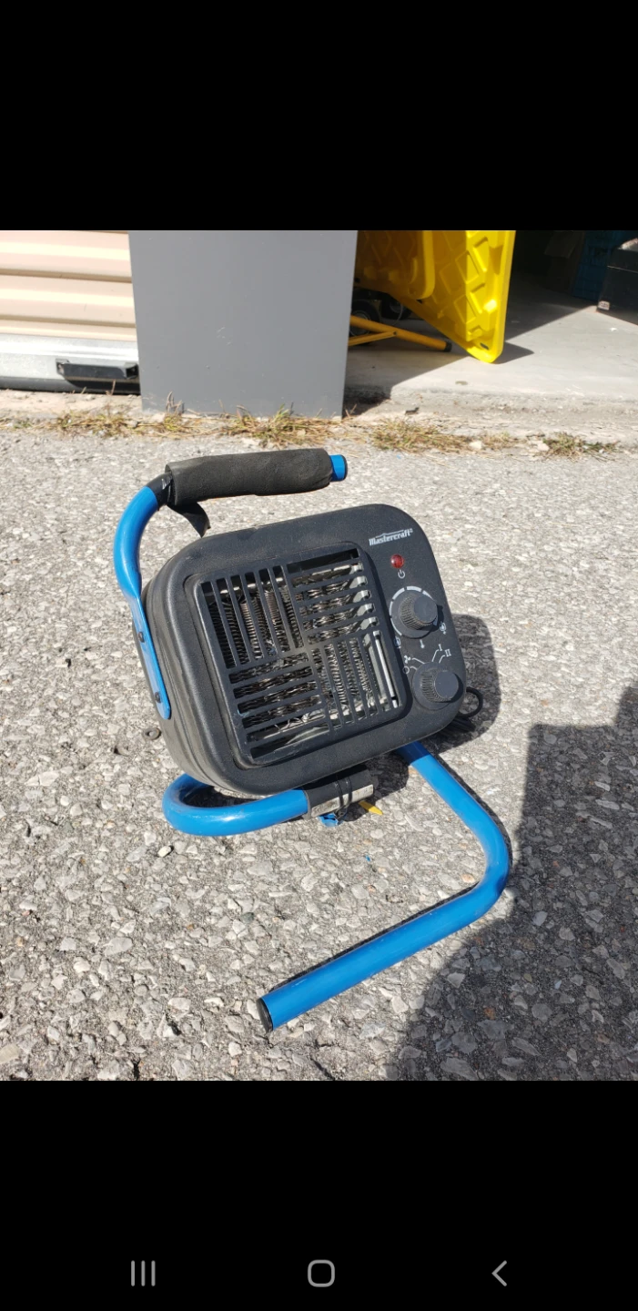 Mastercraft Portable Utility Heater 1500W