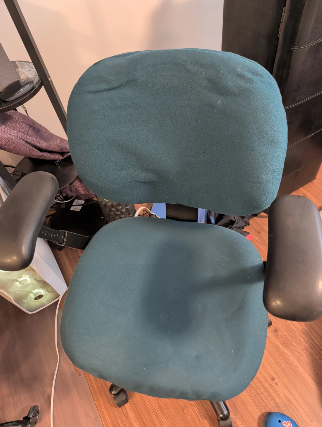 Older office desk chair