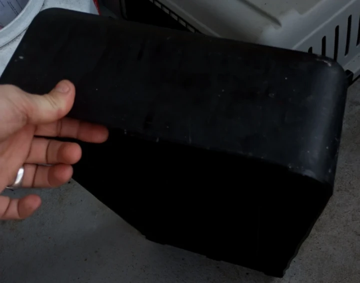 Black plastic aerobic step - photo 2