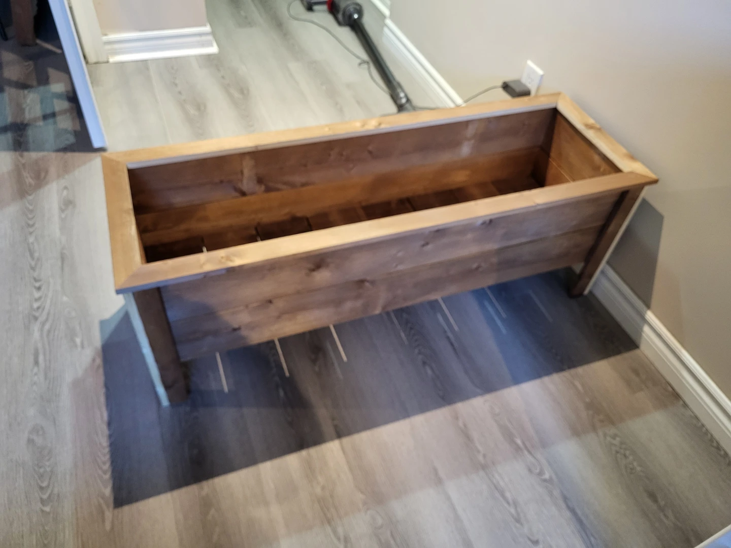 46" Wooden Planter Box - photo 2