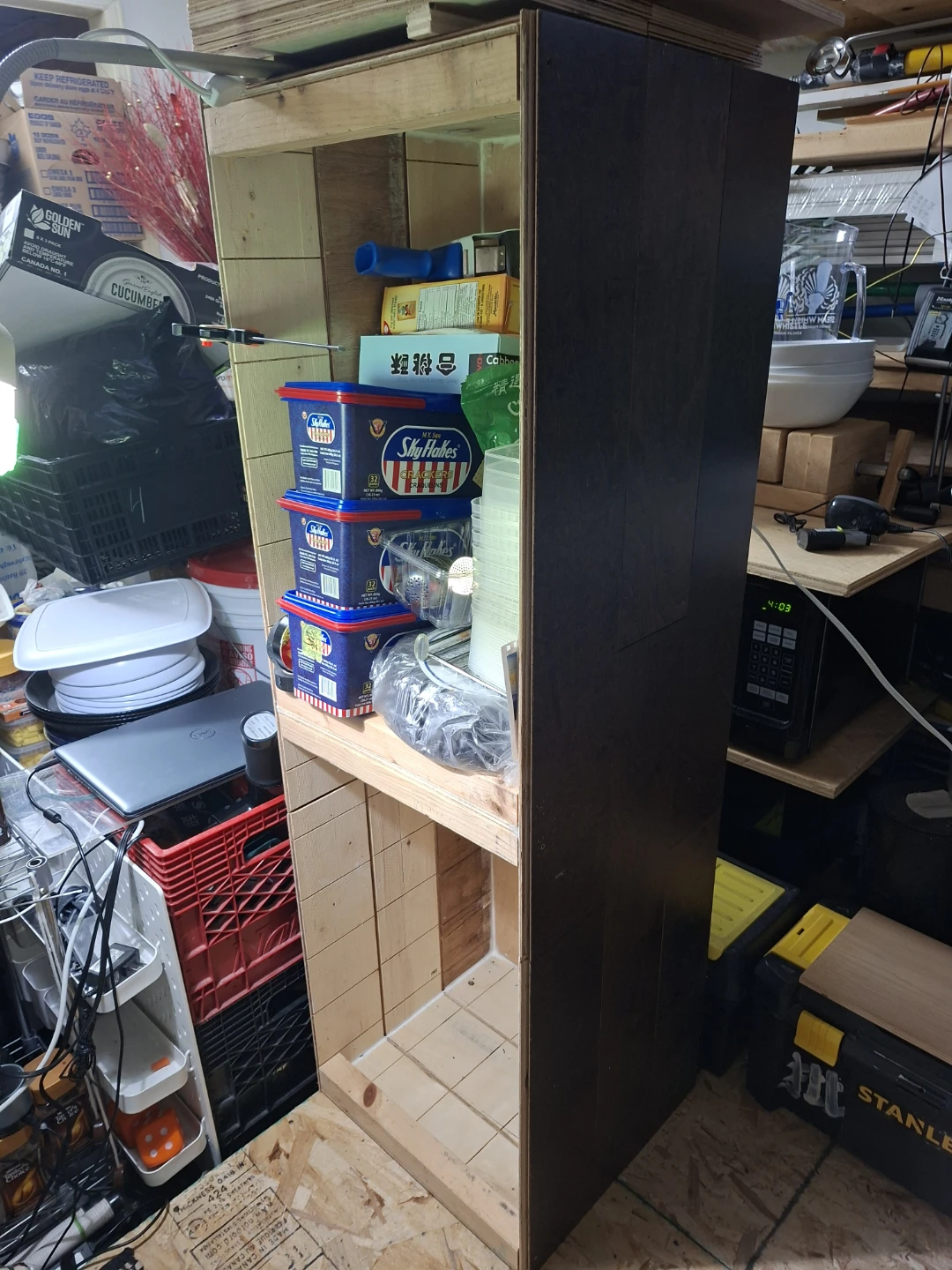 Handmade Wooden Storage Unit - photo 2
