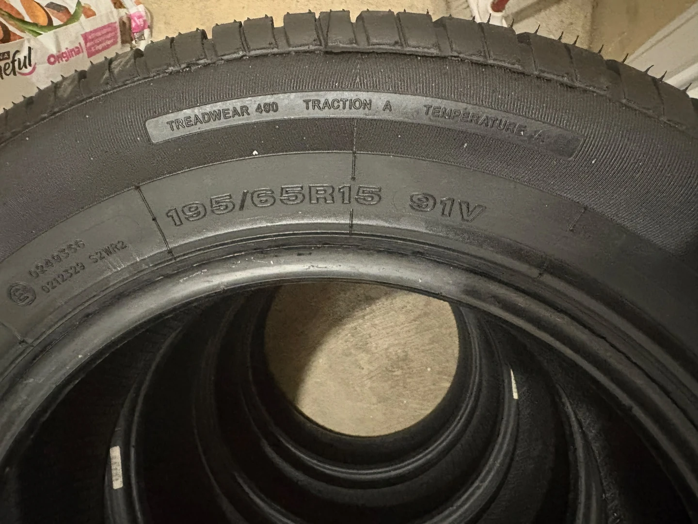 195/65R15 Mirage tires - photo 3