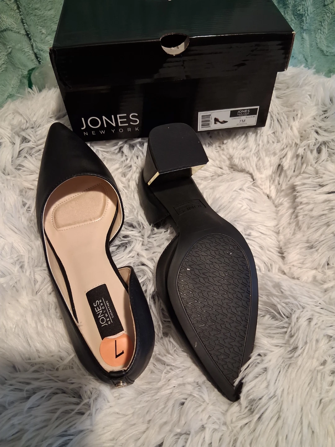 Jones New York Candora Black Heels Size 7M - photo 2