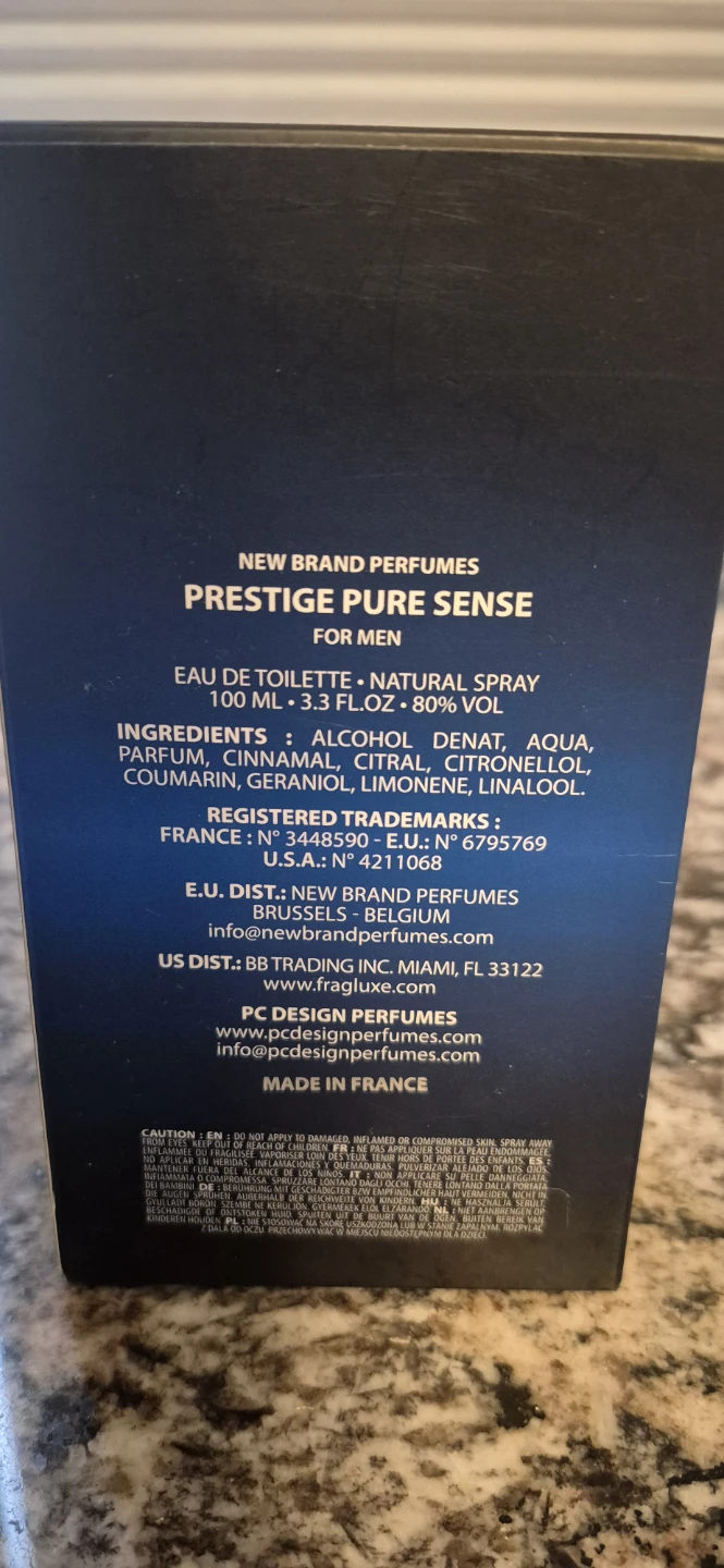 Prestige pure sense edt 100ml - photo 2