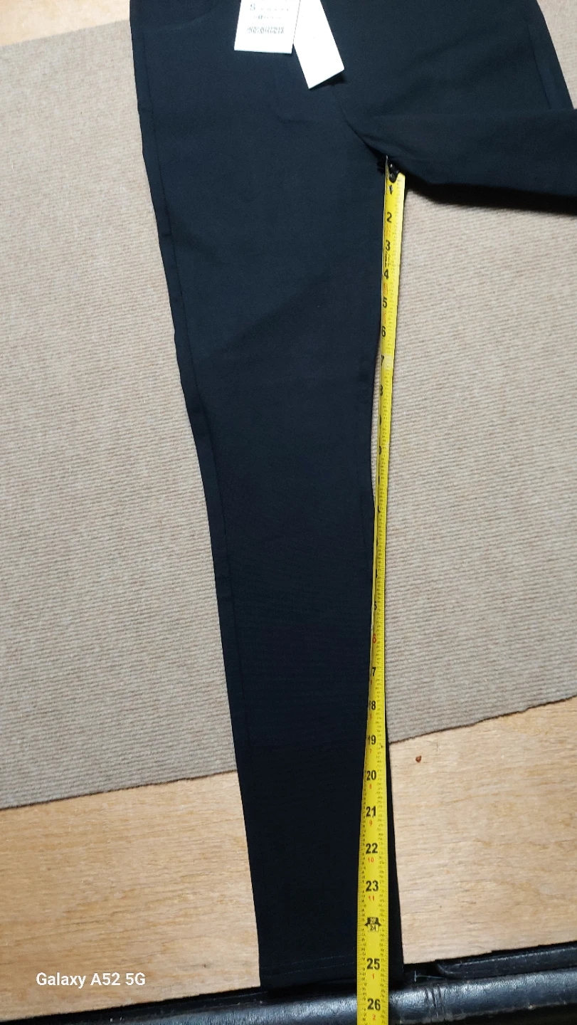 New Zara Black Leggings highrise - photo 3
