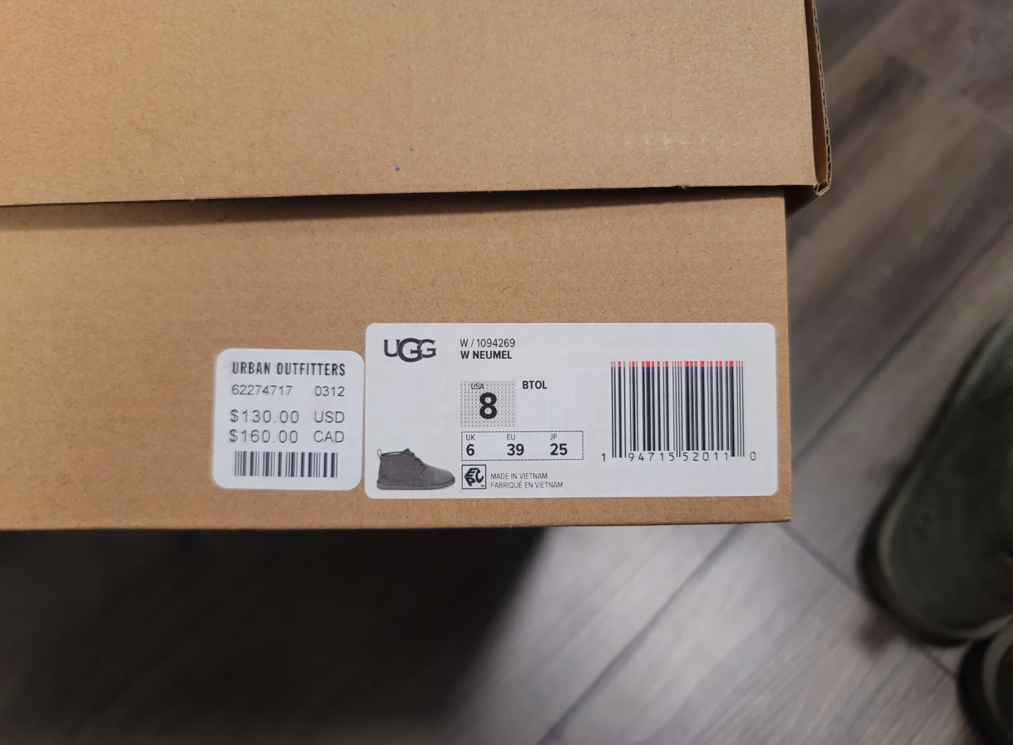 UGG W Neumel Boots Size 8 Olive Green - photo 5
