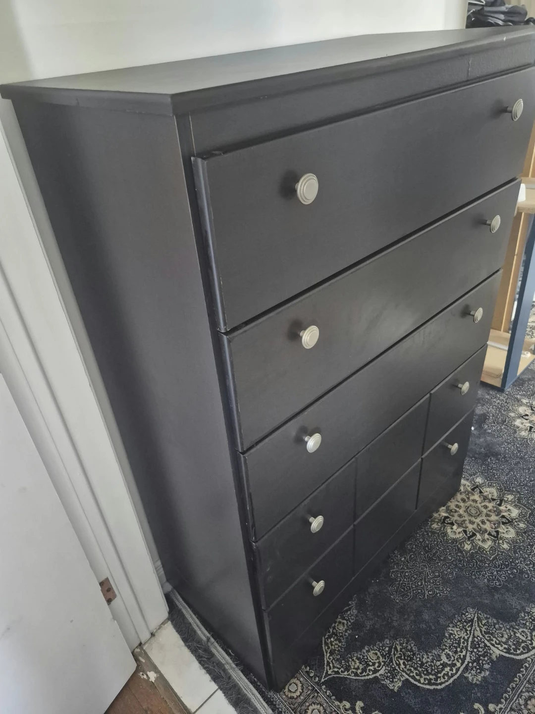 Black Chest of Drawers - photo 3