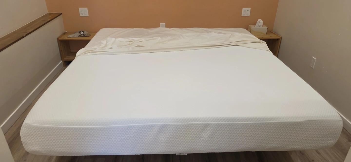 King Mattress (Glory Home) and bed frame