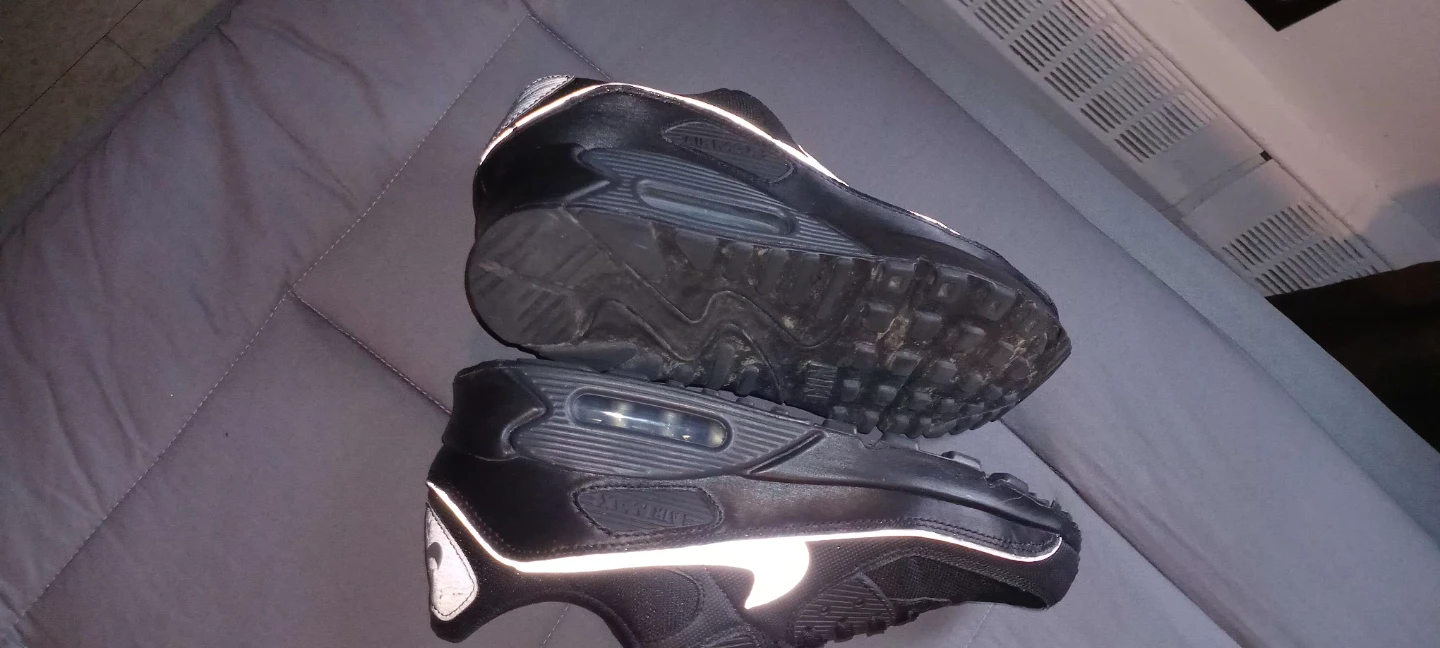 Nike Air Max 90 Black Size 9.5 US - photo 5