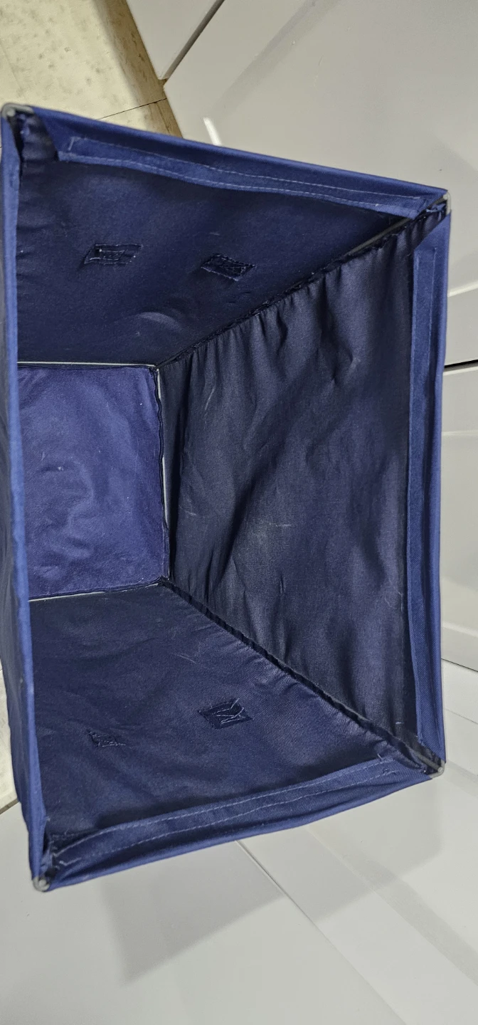 Blue IKEA Laundry Hamper - photo 3