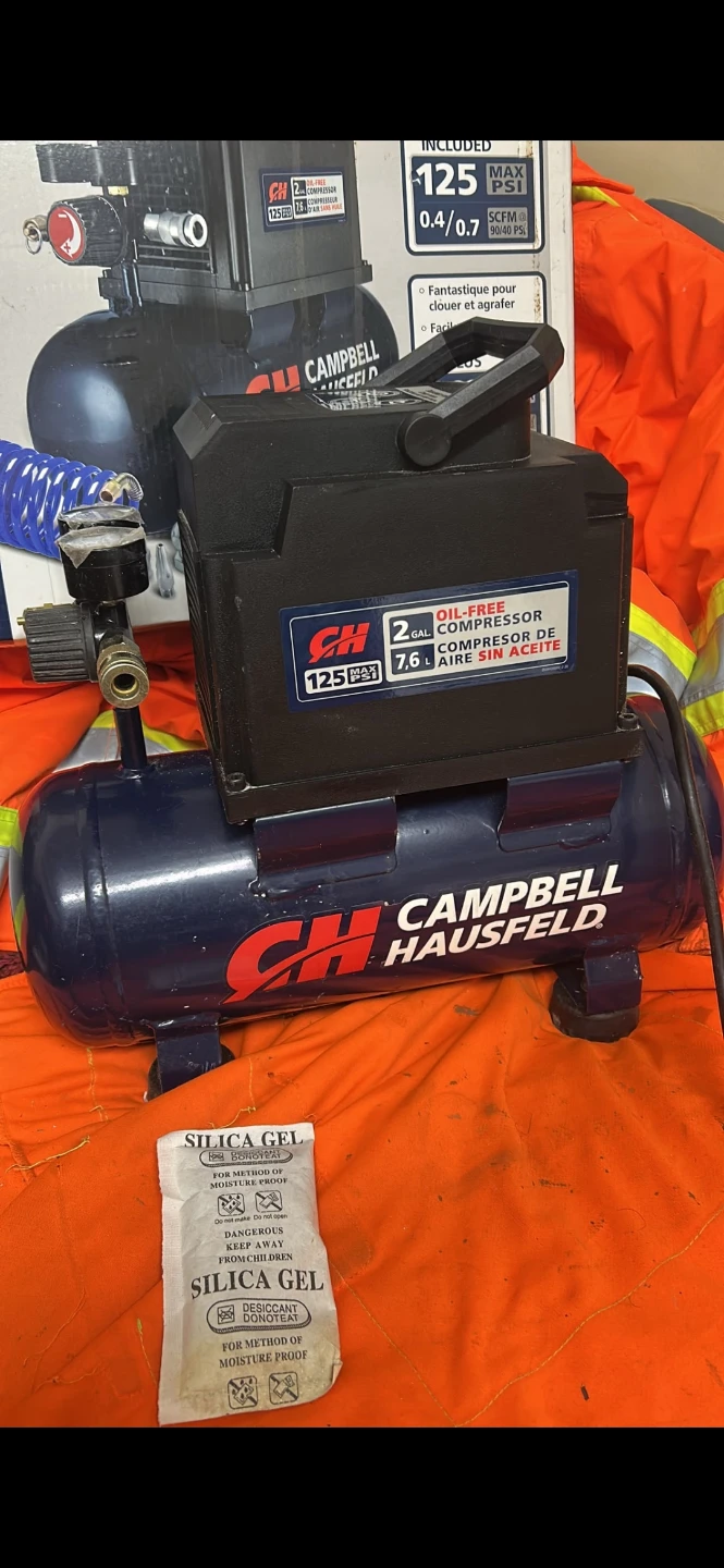 Campbell Hausfeld 2 Gallon Oil-Free Air Compressor - photo 2