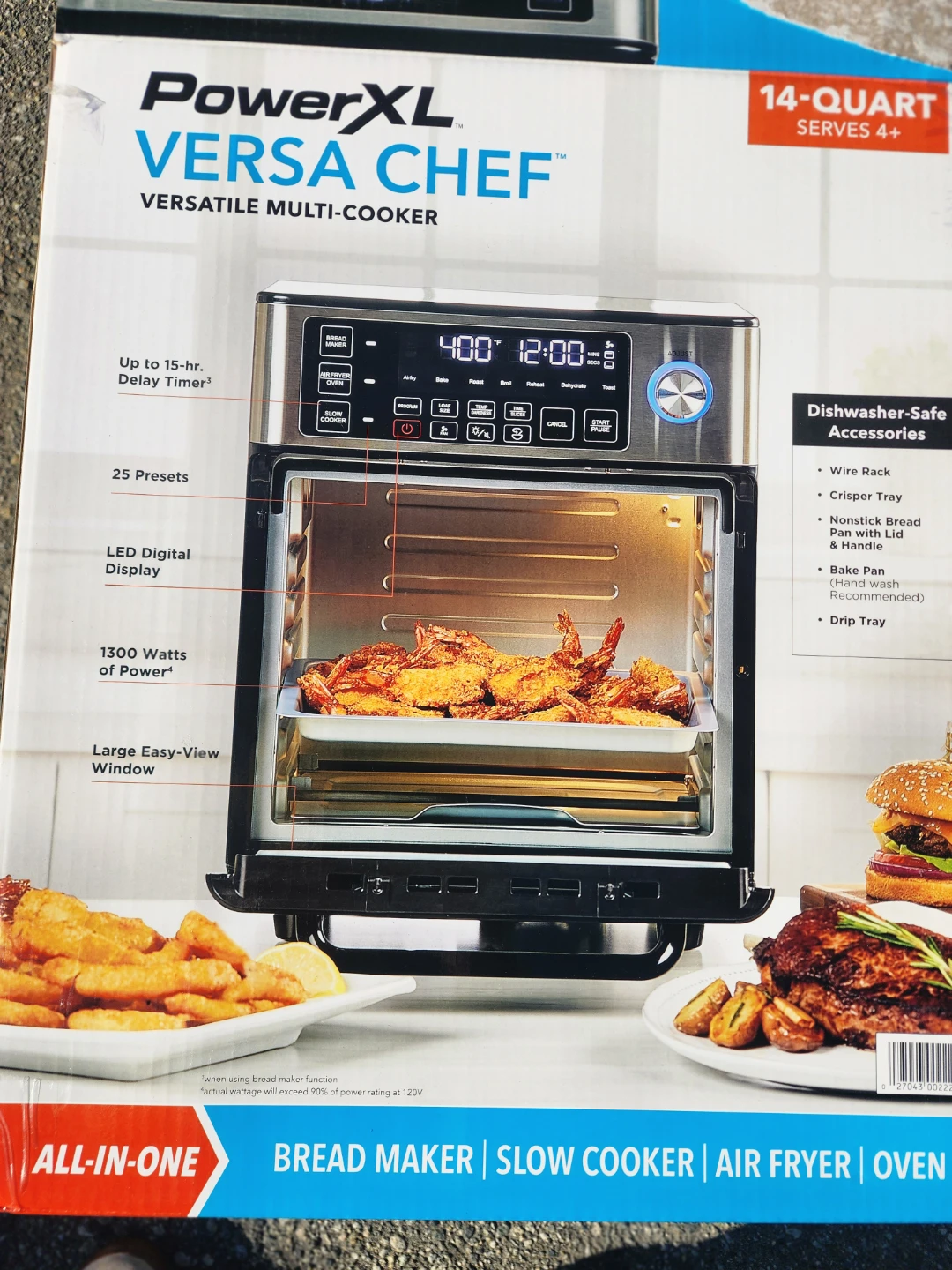 PowerXL Versa Chef Multi-Cooker - photo 4