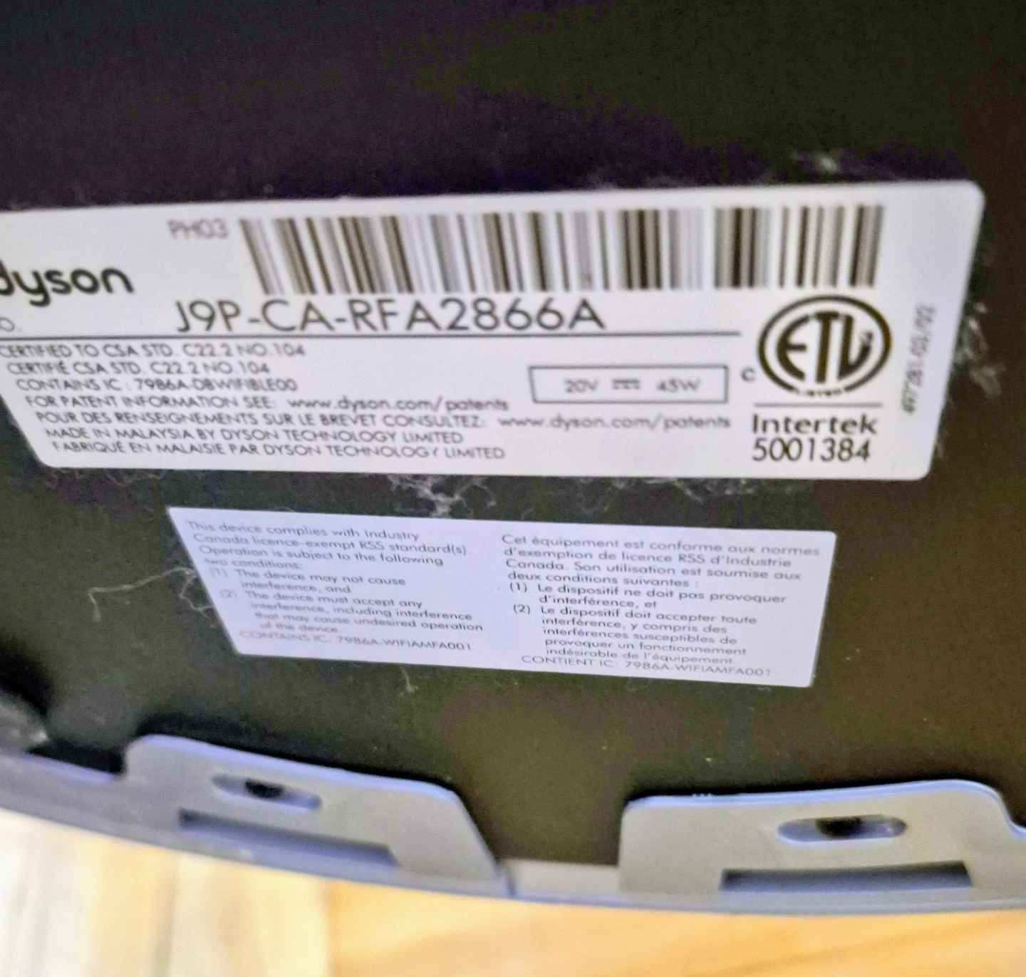 Dyson PH03 Humidify+Cool Purifier - photo 2