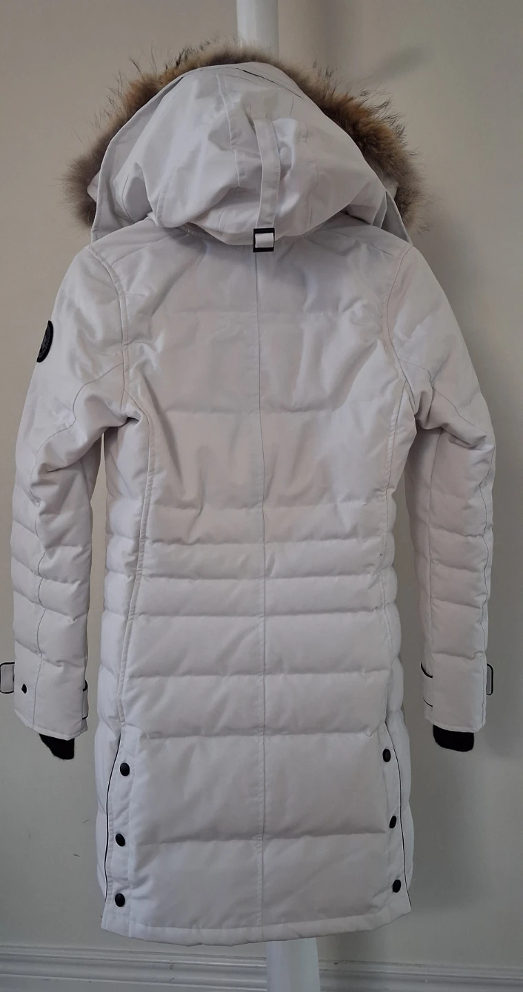 Canada Goose White Parka Jacket - photo 2