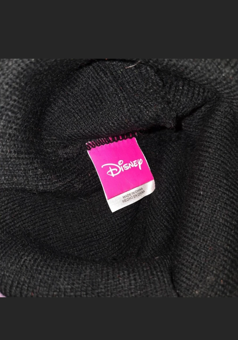 Disney Minnie Mouse Hat With MM & Bow - photo 4