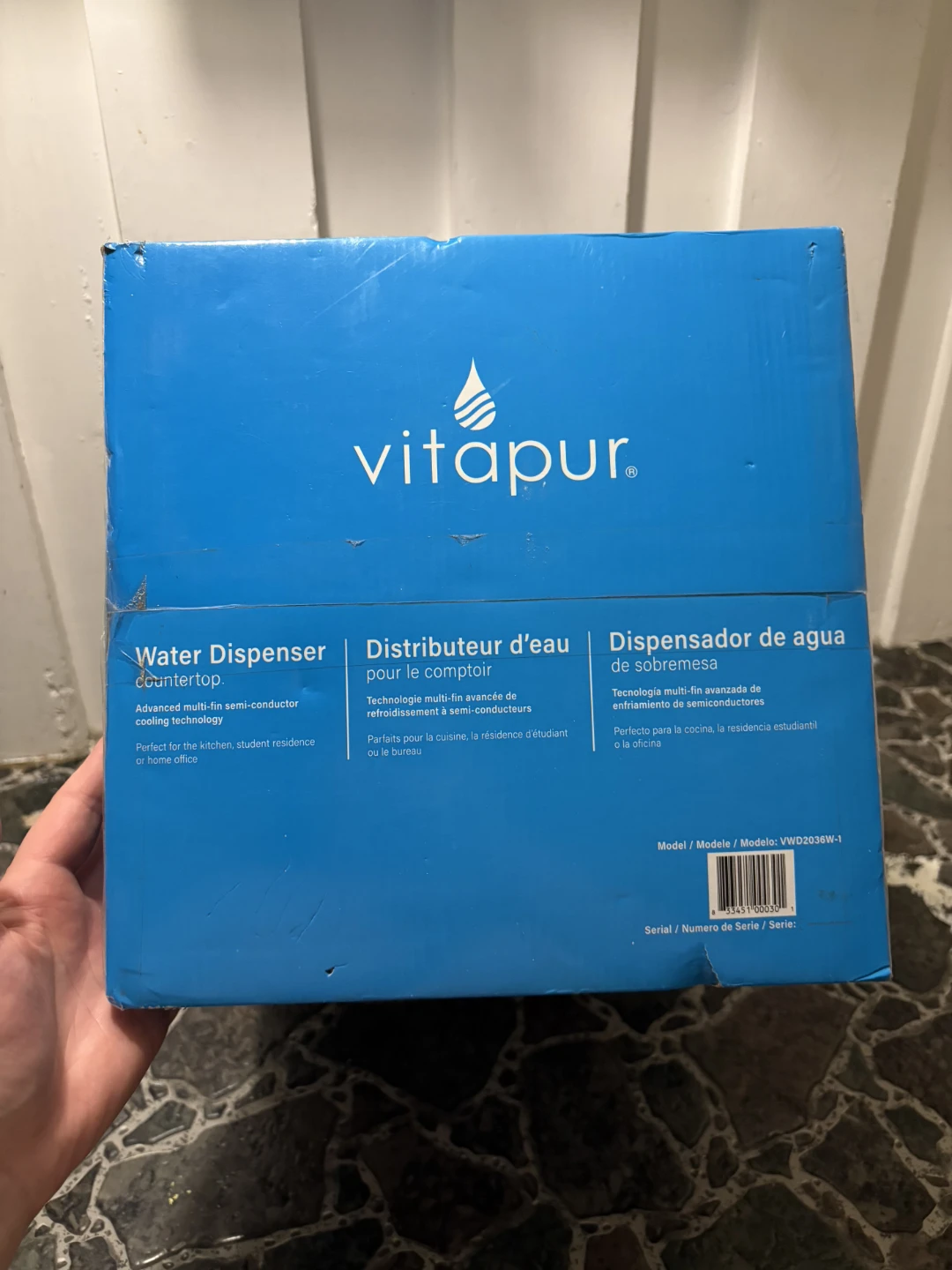 Vitapur Countertop Water Dispenser VWD2036W-1 - photo 4