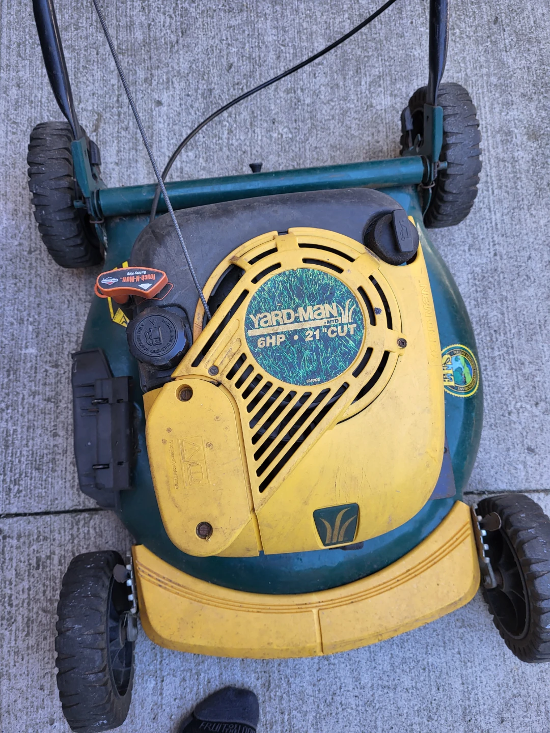 Yard-Man 6HP 21-inch Lawn Mower - photo 2