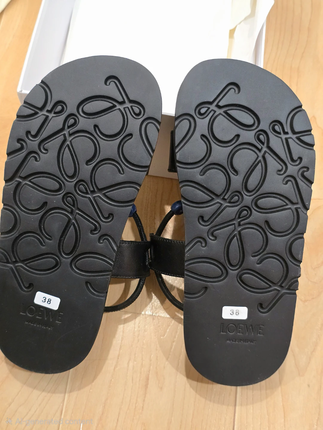 Loewe × Paula Ibiza Pebble Beads Fussbett Sandals Size 38 - photo 3