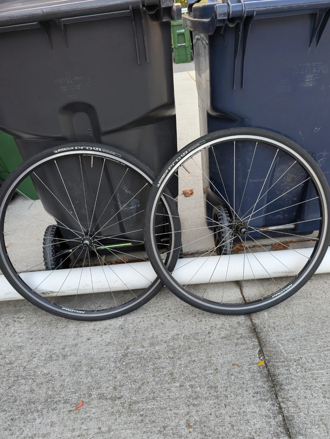 700c Campagnolo Proton Bicycle Wheelset