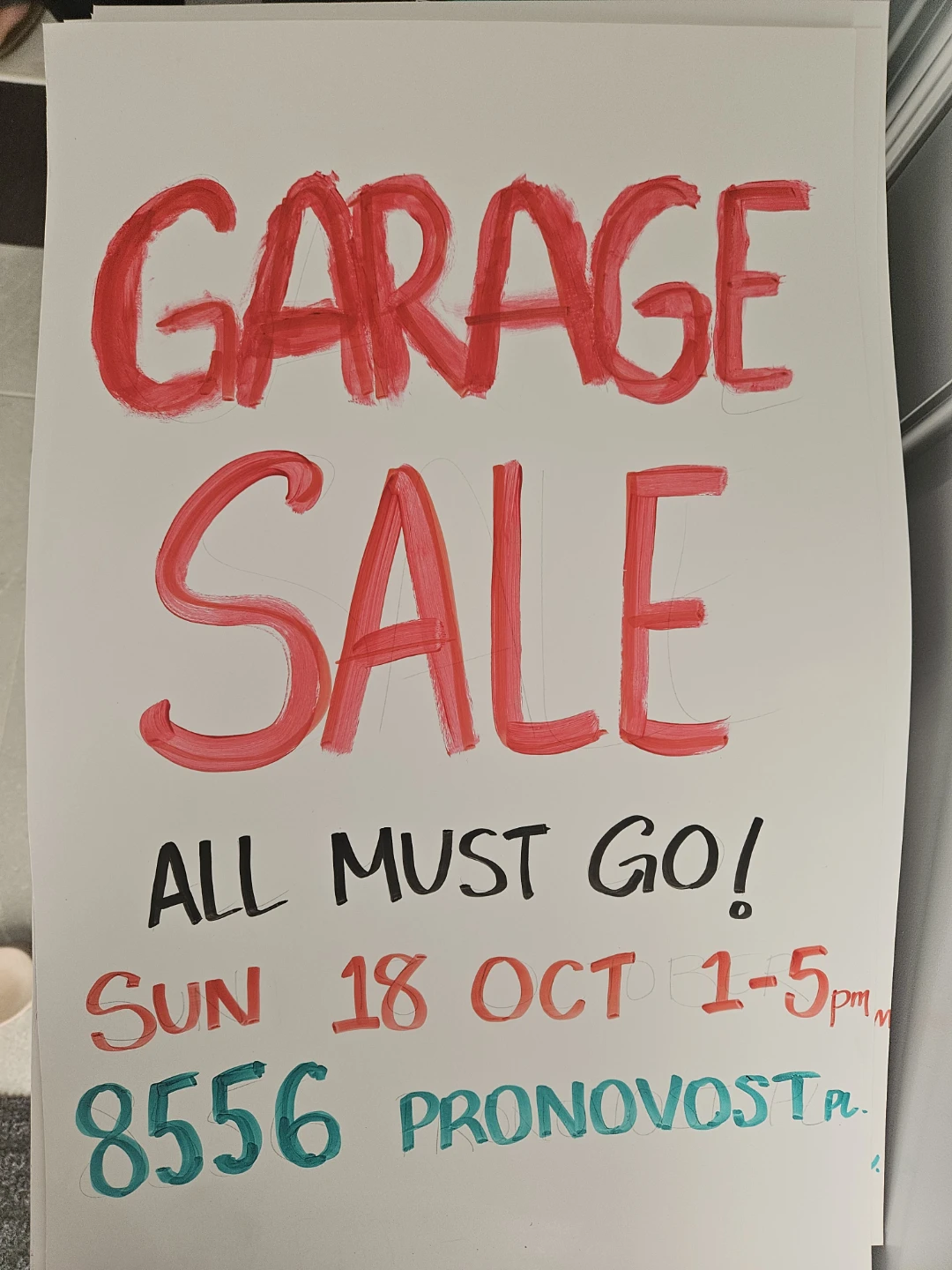 Garage Sale