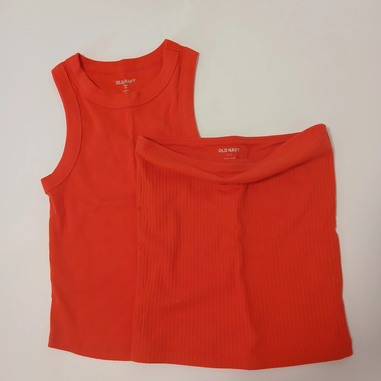 Old Navy Coral tank Top,and Tub Top
