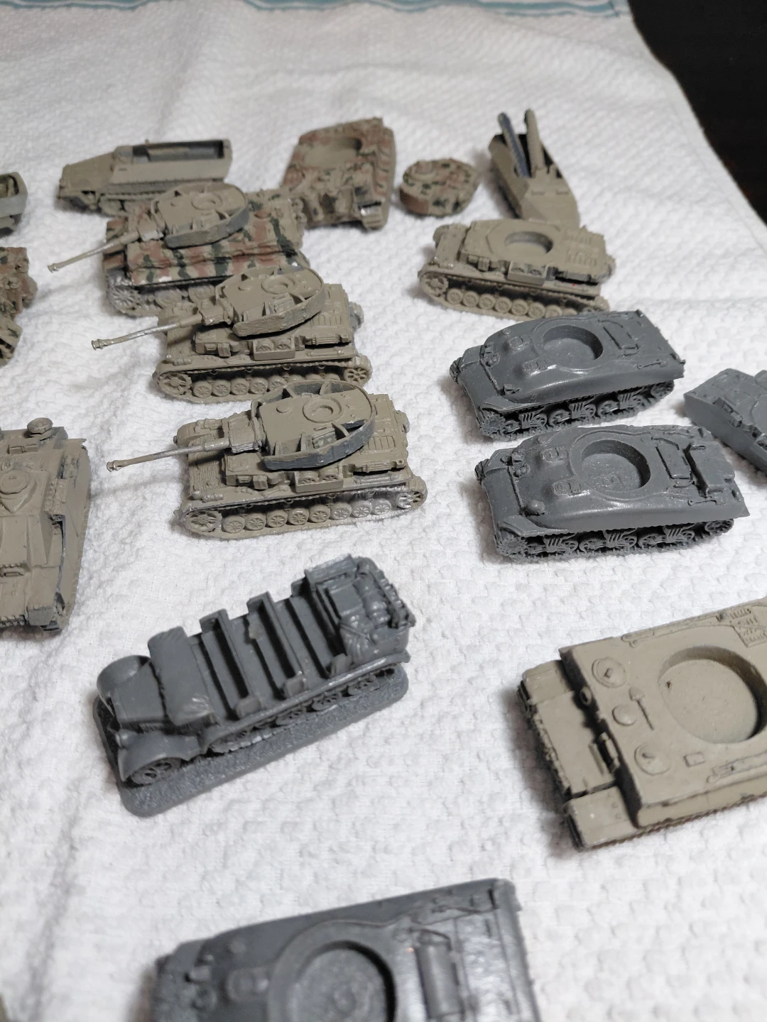 Collection of Miniature Military Tank Models - photo 3