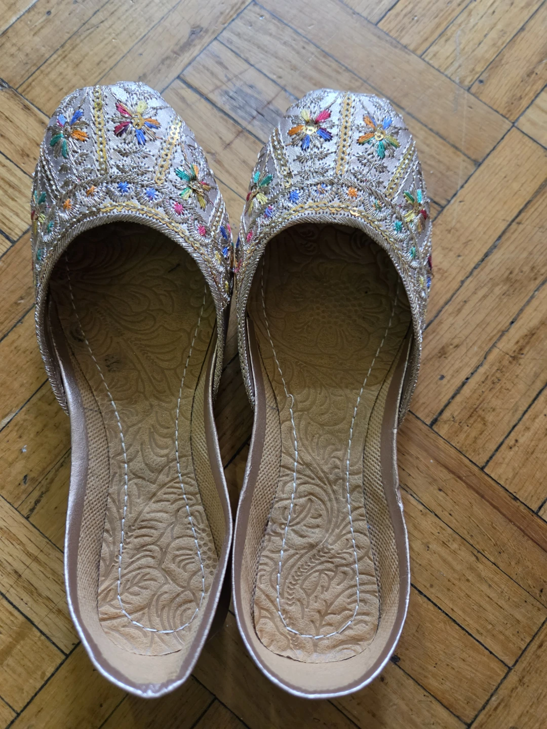 Embroidered Pakistani khusa Size 13 - photo 3