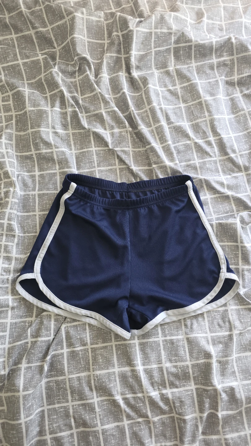 Navy Blue Athletic Shorts